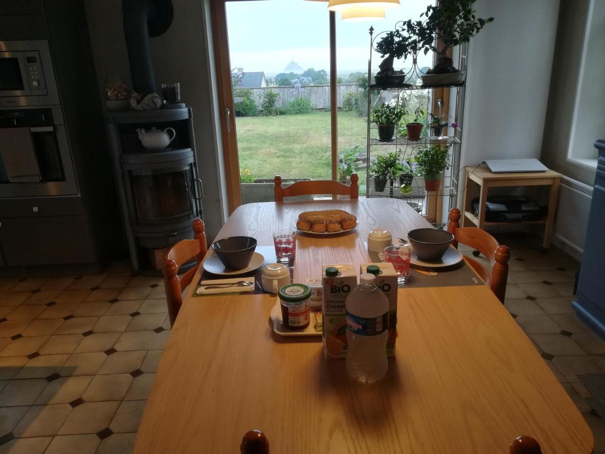 Bed and Breakfast Les Agapanthes Huisnes-sur-Mer Zewnętrze zdjęcie
